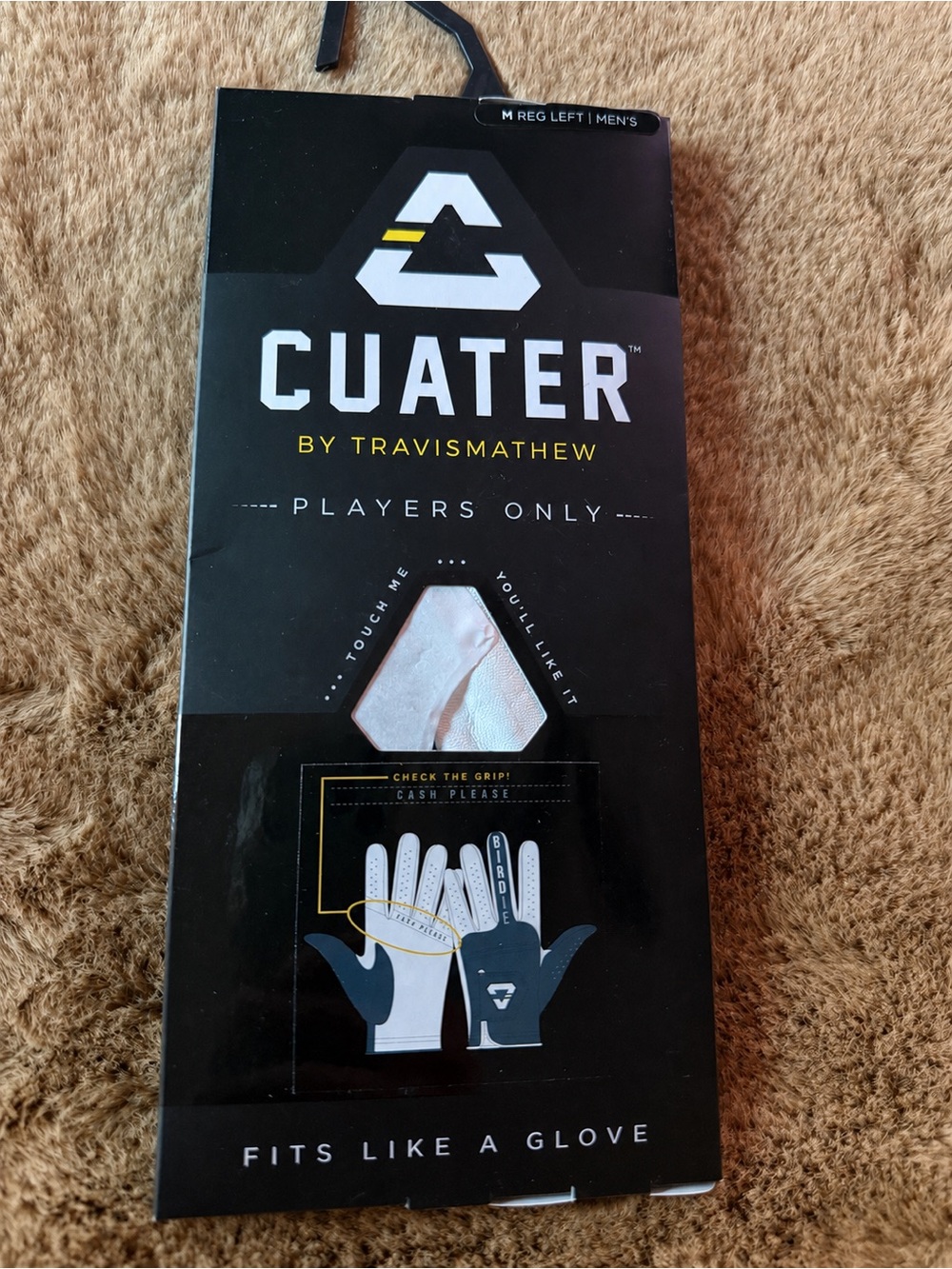 Travis Mathew Cuater Golf Glove - White